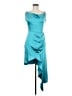 Elliatt 100% Polyester Teal Cocktail Dress Size M - photo 1