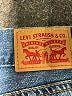 Levi's 100% Cotton Blue Denim Shorts Size 28 waist - photo 4