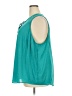 Torrid 100% Polyester Teal Sleeveless Blouse Size 3X Plus (3) - photo 5