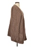 Pol 100% Polyester Brown Cardigan Size S - photo 4