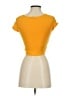 Zara Yellow Short Sleeve Turtleneck Size S - photo 2
