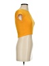 Zara Yellow Short Sleeve Turtleneck Size S - photo 4