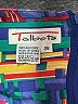 Talbots 100% Silk Graphic Blue Cocktail Dress Size 20 - photo 7