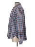 J.Crew 100% Cotton Plaid Blue Long Sleeve Button-Down Shirt Size 12 - photo 5