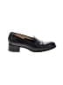 Tod's 100% Leather Black Blue Heels Size 9 - photo 1