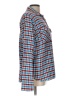 J.Crew 100% Cotton Plaid Blue Long Sleeve Button-Down Shirt Size 12 - photo 4