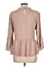 Kensie Tan 3/4 Sleeve Blouse Size L - photo 2