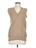 Unbranded 100% Polyester Tan Sweater Vest Size M - photo 1