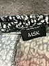 MSK Animal Print Gray Casual Dress Size M - photo 7