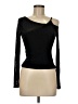 Princess Polly Black Long Sleeve Top Size 6 - photo 1