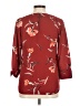 Daniel Rainn 100% Polyester Red 3/4 Sleeve Blouse Size 8 - photo 2