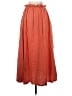 Future Collective Solid Orange Casual Skirt Size XS - photo 2
