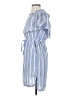 Lux Stripes Blue Casual Dress Size S - photo 5