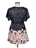 Siren Lily 100% Polyester Blue Short Sleeve Blouse Size M - photo 2