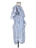 Lux Stripes Blue Casual Dress Size S - photo 4
