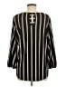 Adrianna Papell Black Long Sleeve Blouse Size L - photo 2