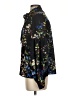 Parker 100% Polyester Floral Black Long Sleeve Blouse Size S - photo 5