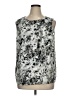 Apt. 9 100% Polyester Silver Sleeveless Blouse Size XL - photo 1