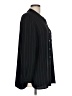 Betu Stripes Black Long Sleeve Button-Down Shirt Size L - photo 4