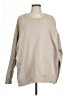 Girlfriend Collective Tan Sweatshirt Size 11 - photo 1