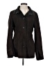 Calvin Klein 100% Polyester Brown Coat Size S (petite) - photo 1