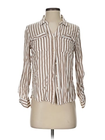 Alexander Jordan 3/4 Sleeve Button-Down Shirt (view 1)