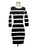 Mango Stripes Black Casual Dress Size XS - photo 1