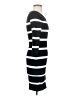 Mango Stripes Black Casual Dress Size XS - photo 4