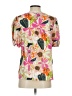 Fate Tropical Ivory Short Sleeve Blouse Size S - photo 2