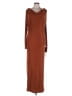 Unbranded Brown Casual Dress Size XL - photo 1