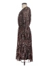 Assorted Brands Paisley Brown Cocktail Dress Size XS - photo 5