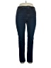 J.Jill Solid Blue Jeans Size 14 - photo 1