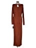Unbranded Brown Casual Dress Size XL - photo 2
