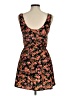 Ambiance Apparel 100% Polyester Floral Black Casual Dress Size M - photo 2