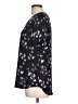 Joe Fresh 100% Polyester Black Short Sleeve Blouse Size L - photo 5