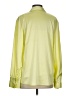 RUMOURS Color Block Yellow Long Sleeve Blouse Size S - photo 2