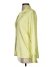 RUMOURS Color Block Yellow Long Sleeve Blouse Size S - photo 5
