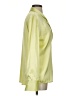RUMOURS Color Block Yellow Long Sleeve Blouse Size S - photo 4