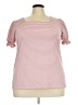 MIHOLL Pink Short Sleeve Top Size 3X - photo 1