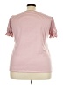 MIHOLL Pink Short Sleeve Top Size 3X - photo 2