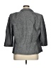 Tahari Chevron-herringbone Gray Blazer Size 14 - photo 2