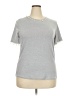 Unbranded Gray Short Sleeve Top Size 2X (estimated) - photo 1