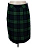 L.L.Bean Plaid Green Wool Skirt Size 8 - photo 1