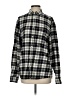H&M Plaid Black Long Sleeve Button-Down Shirt Size S - photo 1