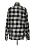 H&M Plaid Black Long Sleeve Button-Down Shirt Size S - photo 2