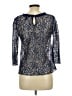 Aqua Blue Long Sleeve Blouse Size L - photo 2