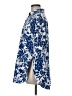 Unbranded Print Blue Long Sleeve Blouse Size M - photo 5