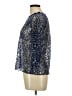 Aqua Blue Long Sleeve Blouse Size L - photo 5