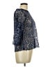 Aqua Blue Long Sleeve Blouse Size L - photo 4