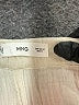 MNG 100% Cotton Ivory Casual Pants Size M - photo 6